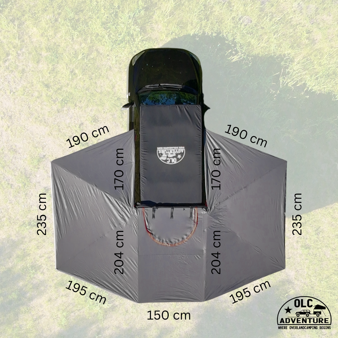 OLC Adventure 360 ° Markise freitragend