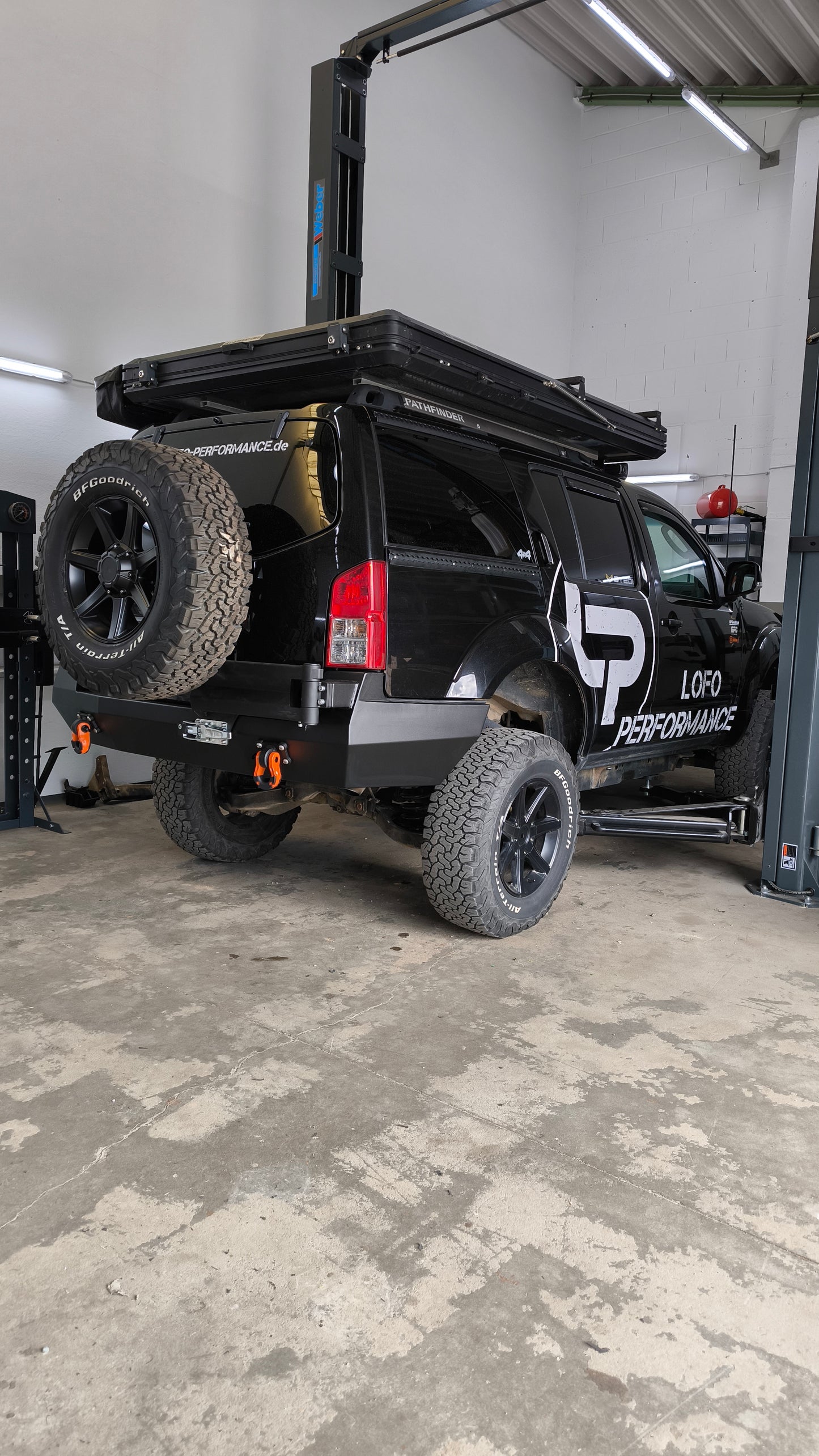 Nissan Pathfinder R51 Heckstoßstange