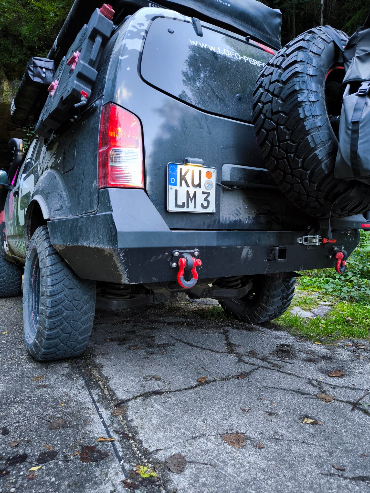 Nissan Pathfinder R51 Heckstoßstange
