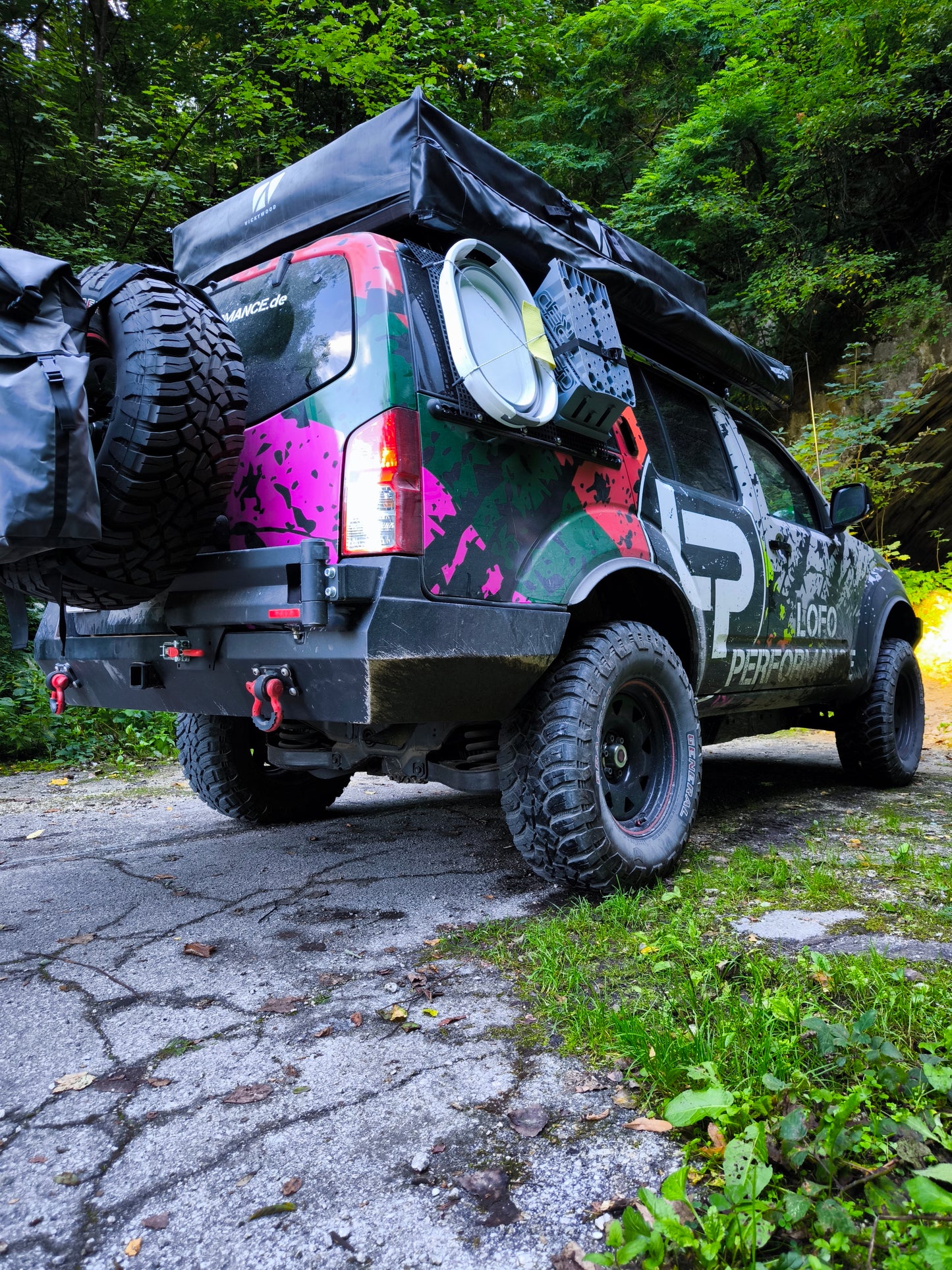 Nissan Pathfinder R51 Heckstoßstange